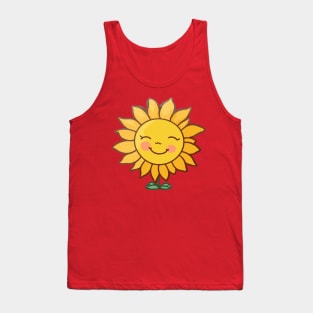 Happy Sun flower Tank Top
